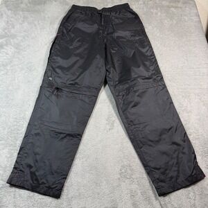 VINTAGE Umbro Track Pants Mens Large Black Relaxed Fit Nylon Windbreaker Futbol